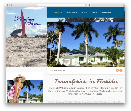 cherry theme WordPress - ferienhaus-bonitasprings.de