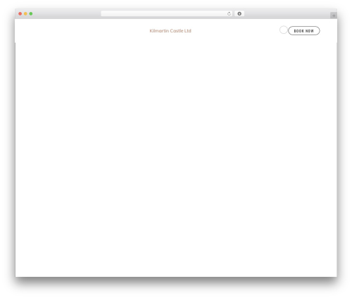 Eviivo booking widget WordPress plugin - kilmartincastle.com