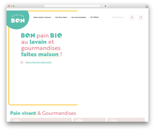 Default Template theme WordPress - www.atelierbon.fr