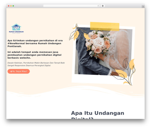 Weddingpress WordPress plugin - rumahundanganptk.com
