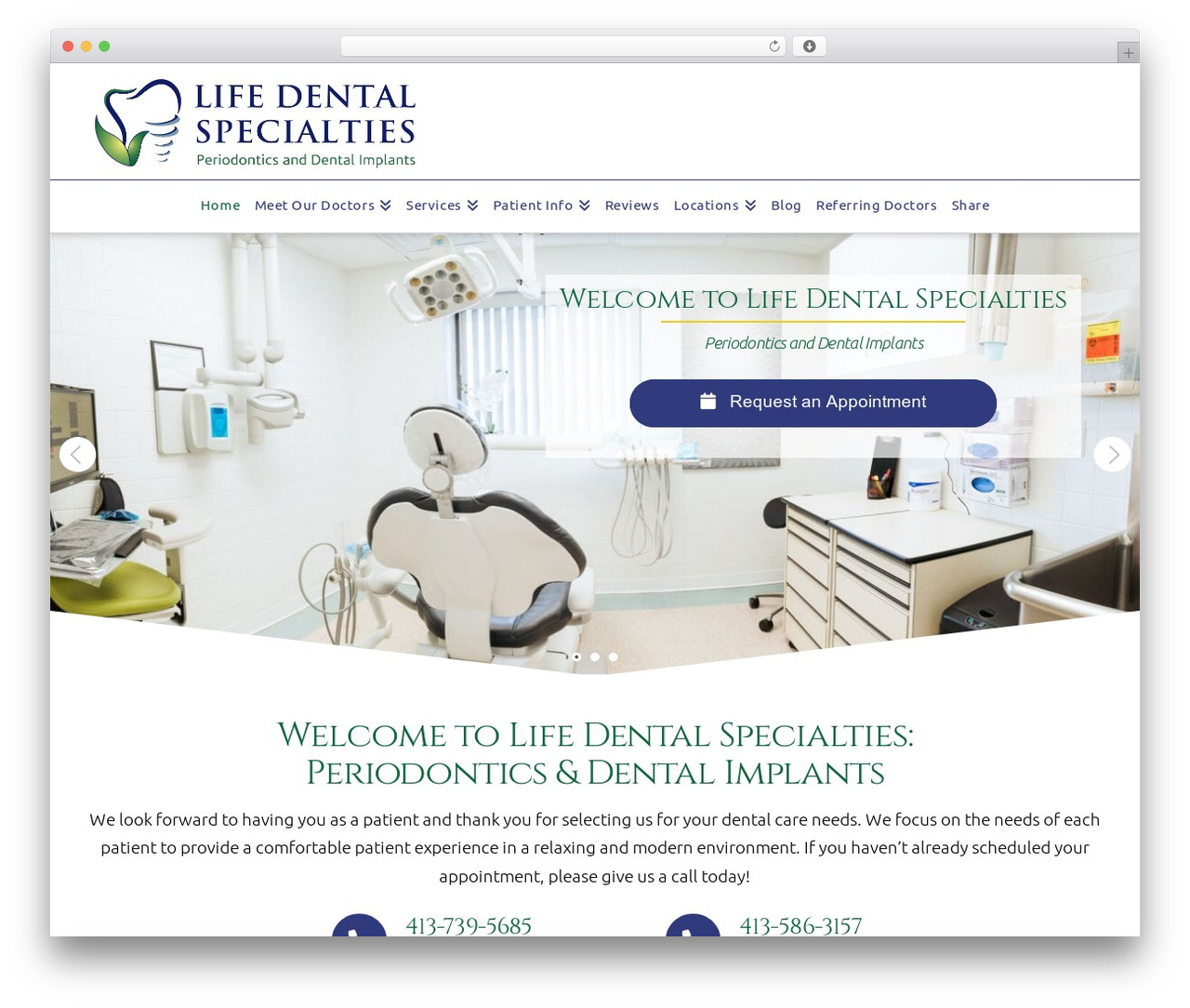 Pro WordPress theme - teethr4life.com