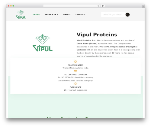 Theme WordPress Ogami - vipulproteins.com