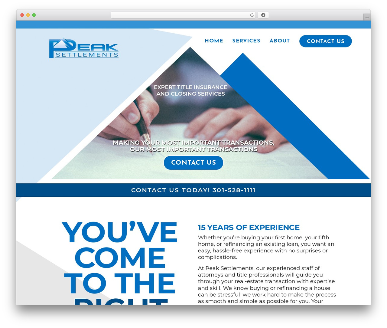 Theme WordPress Peak Settlements custom - peaksettlements.com Theme WordPress Peak Settlements custom - peaksettlements.com