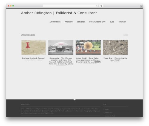 Theme WordPress SmartStart WP - Responsive HTML5 Theme - amberridington.com