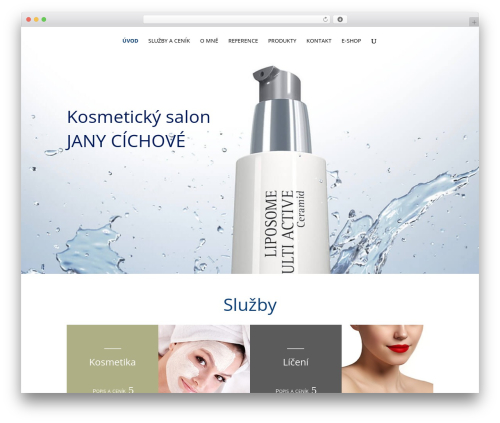 Thimble theme WordPress - cichova.cz
