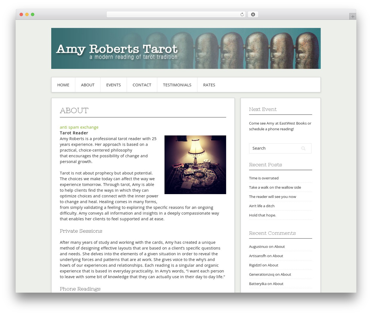 WordPress theme Contango - amyroberts.org