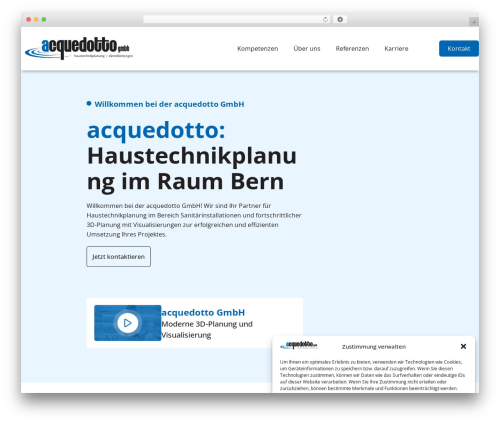 WordPress theme GeneratePress - acquedotto.ch