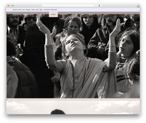 WordPress theme Imagely - dippingintolight.com