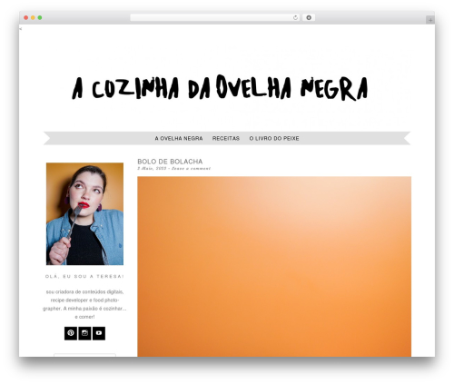 WordPress theme Rose - acozinhadaovelhanegra.com