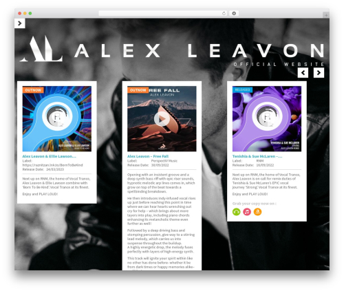 Dzs zoomsounds WordPress plugin - alexleavon.com
