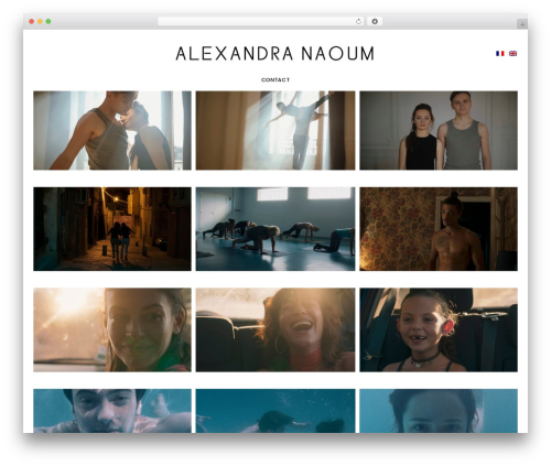 WP theme Borano - alexandranaoum.com