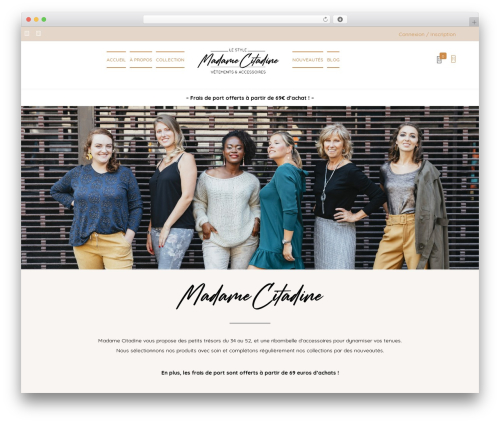WP theme Composer - madame-citadine.com