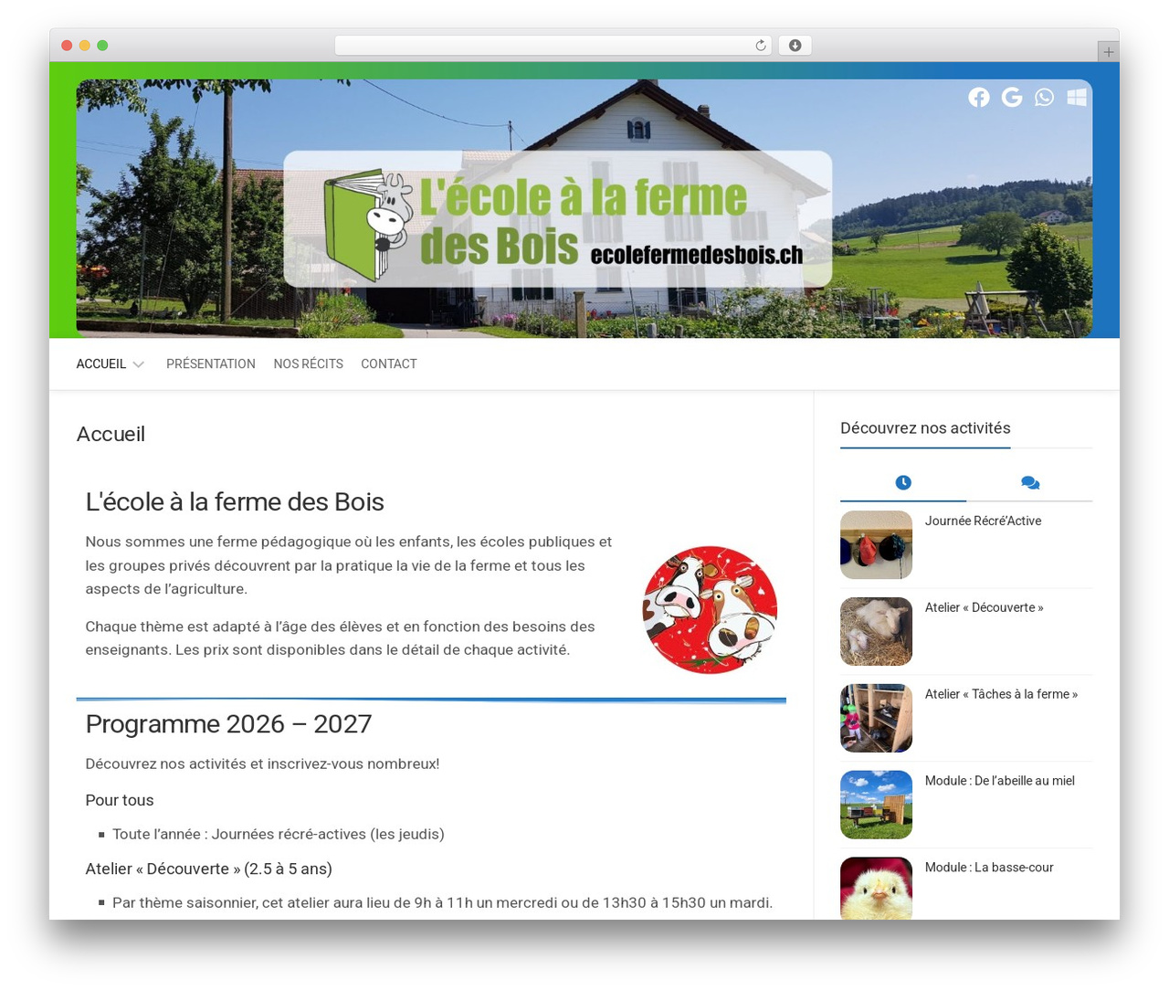 Writeup theme WordPress free - ecolefermedesbois.ch Writeup theme WordPress free - ecolefermedesbois.ch