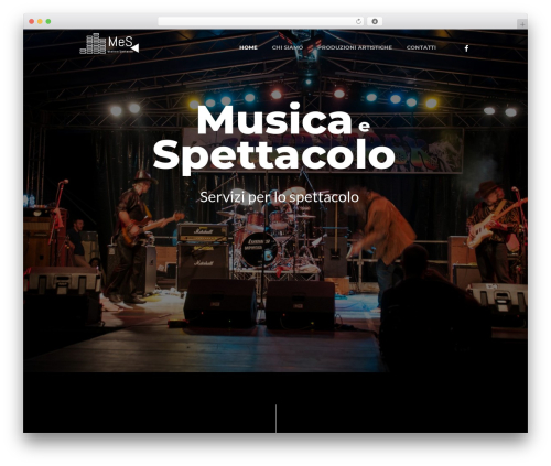 Architek theme WordPress - musicaespettacolo.it