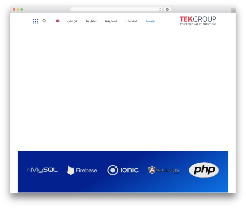 Braintech WordPress theme - tekgroup.app