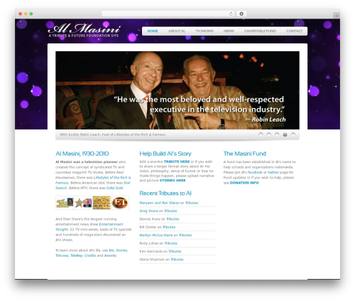 Breeze WordPress theme - almasini.com