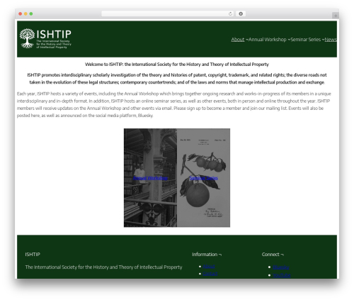 Compilation WP theme - ishtip.org