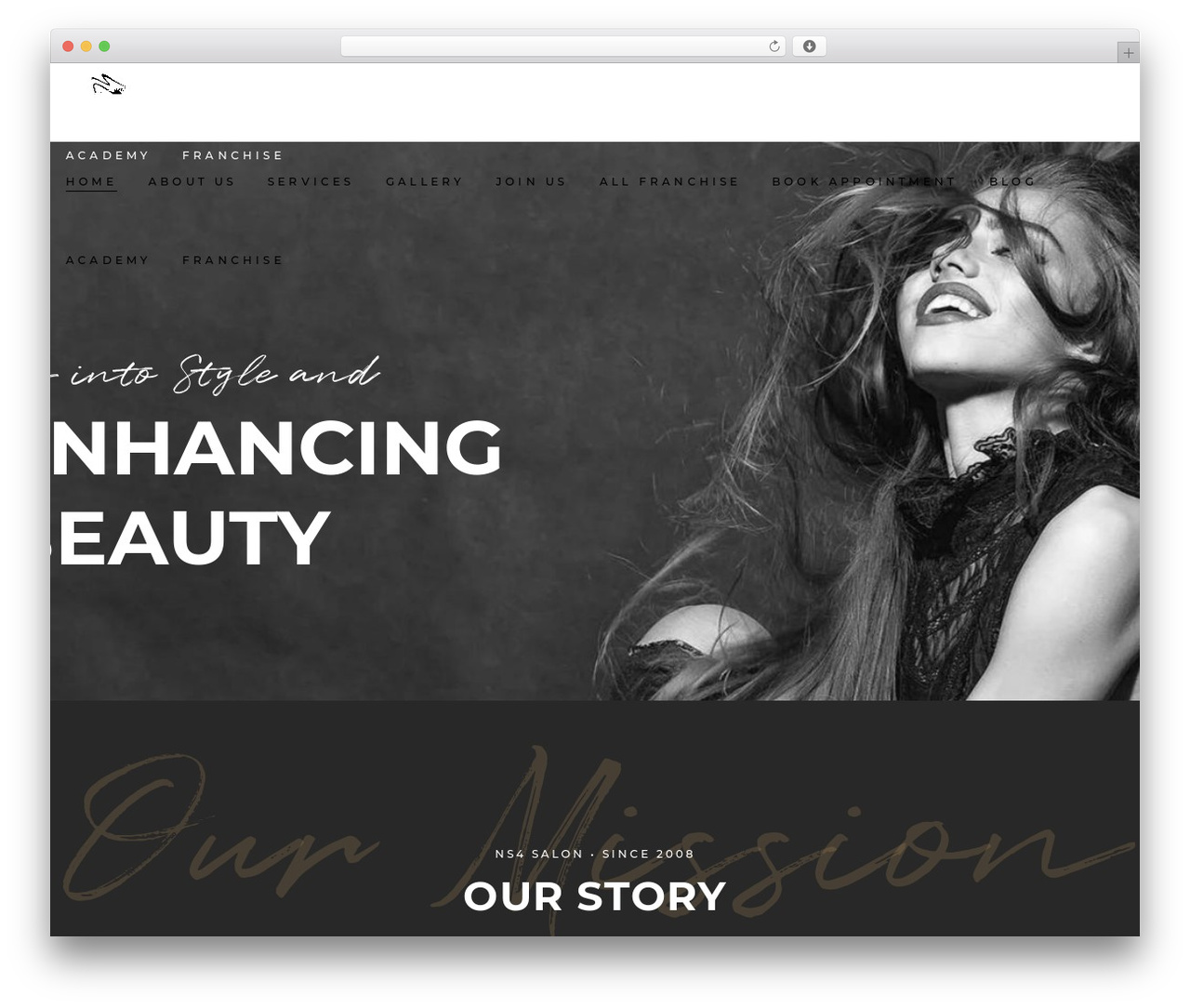Curly WordPress theme - ns4salon.com Curly WordPress theme - ns4salon.com
