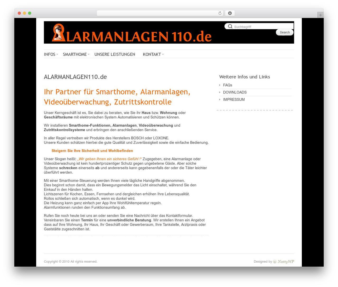 Delicate WordPress video theme - alarmanlagen110.de Delicate WordPress video theme - alarmanlagen110.de