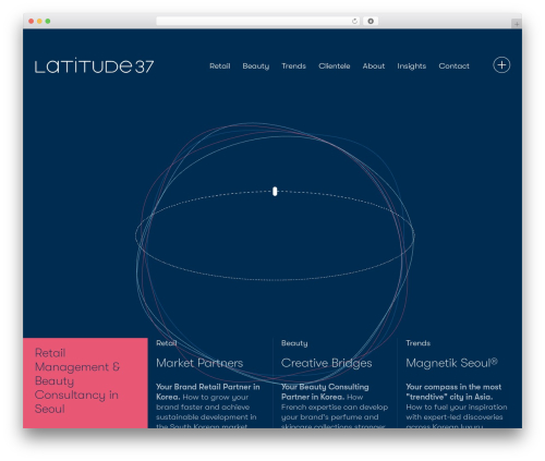 Latitude37 WordPress theme - latitude-37.com