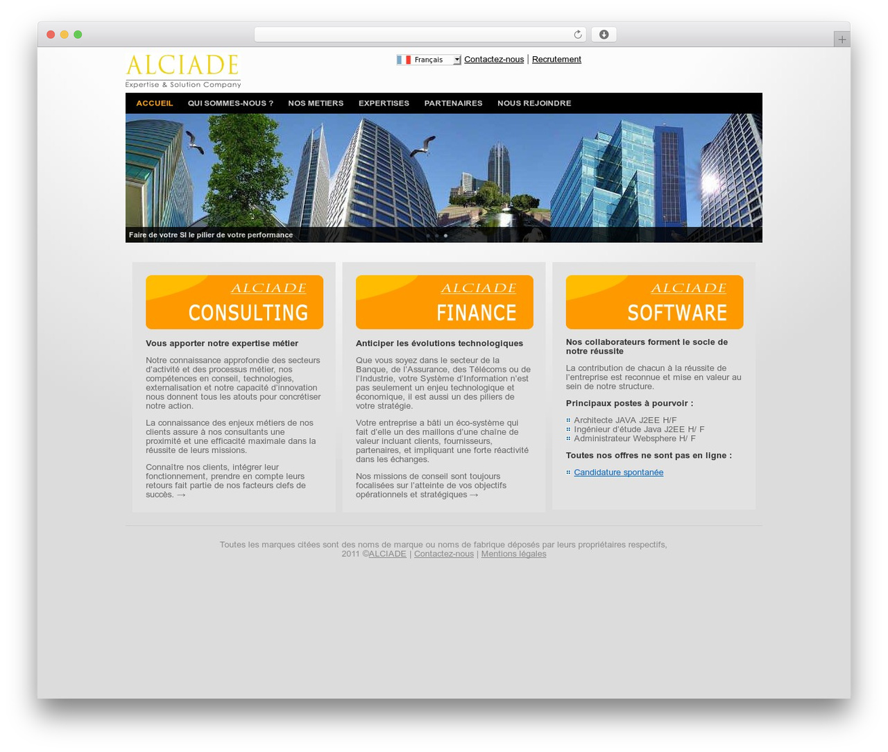 Mon-Theme WordPress theme - alciade.com