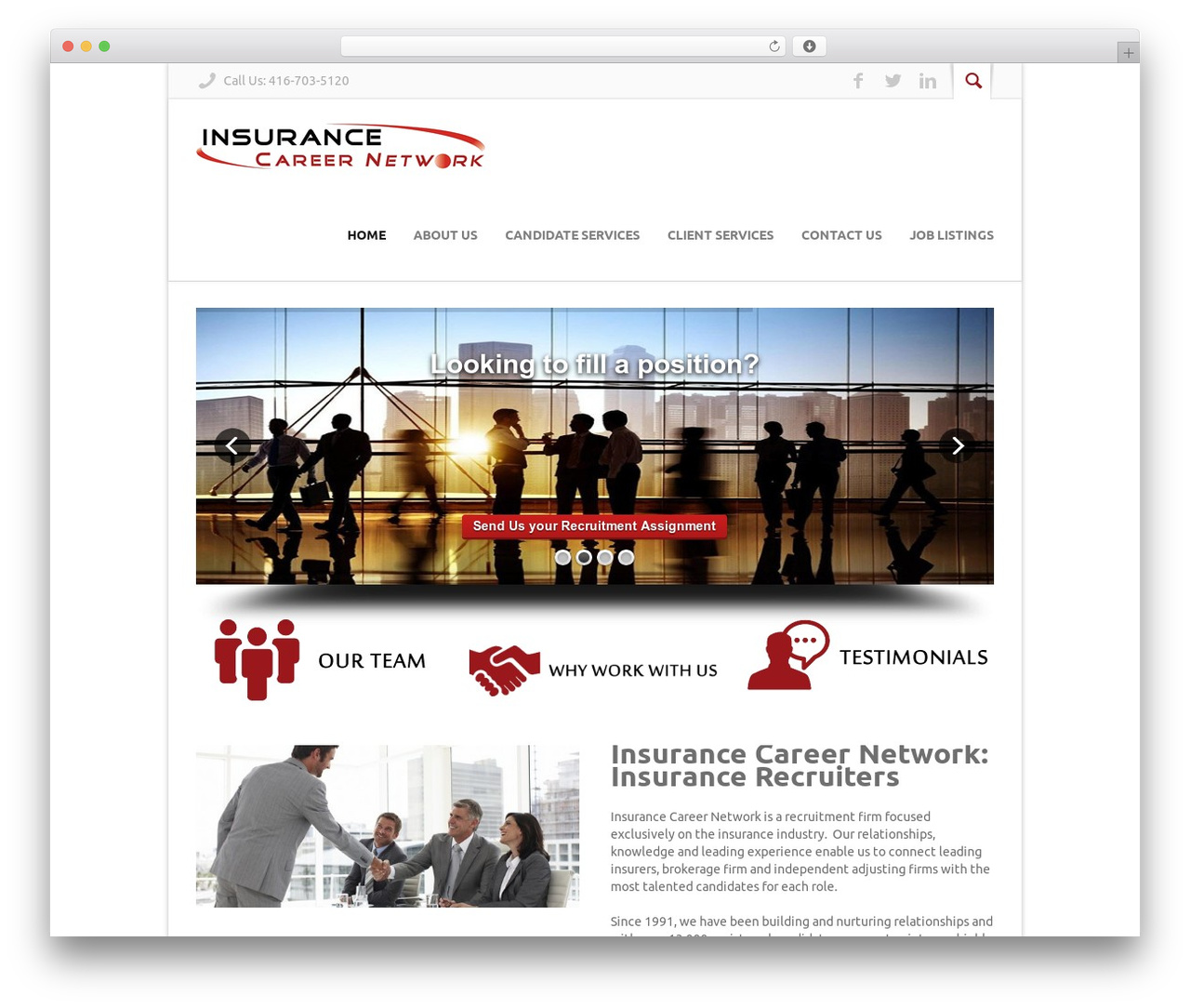 Norma WordPress theme - insurancecareernet.com Norma WordPress theme - insurancecareernet.com