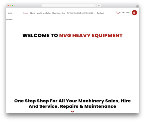 NVG WordPress store theme - nvg.net.au