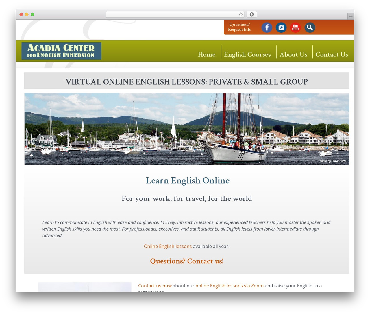 Rapid WordPress theme - acadiaenglish.com Rapid WordPress theme - acadiaenglish.com