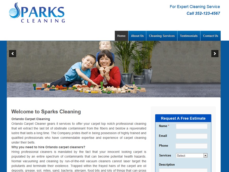 Responsive_Blue theme WordPress Responsive_Blue theme WordPress