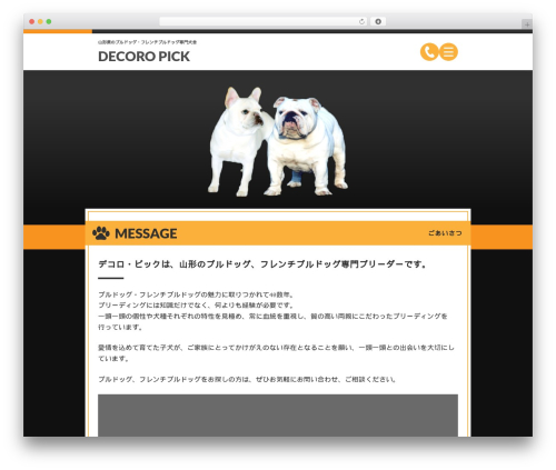 Theme WordPress デコロ・ピック - decoropick.com