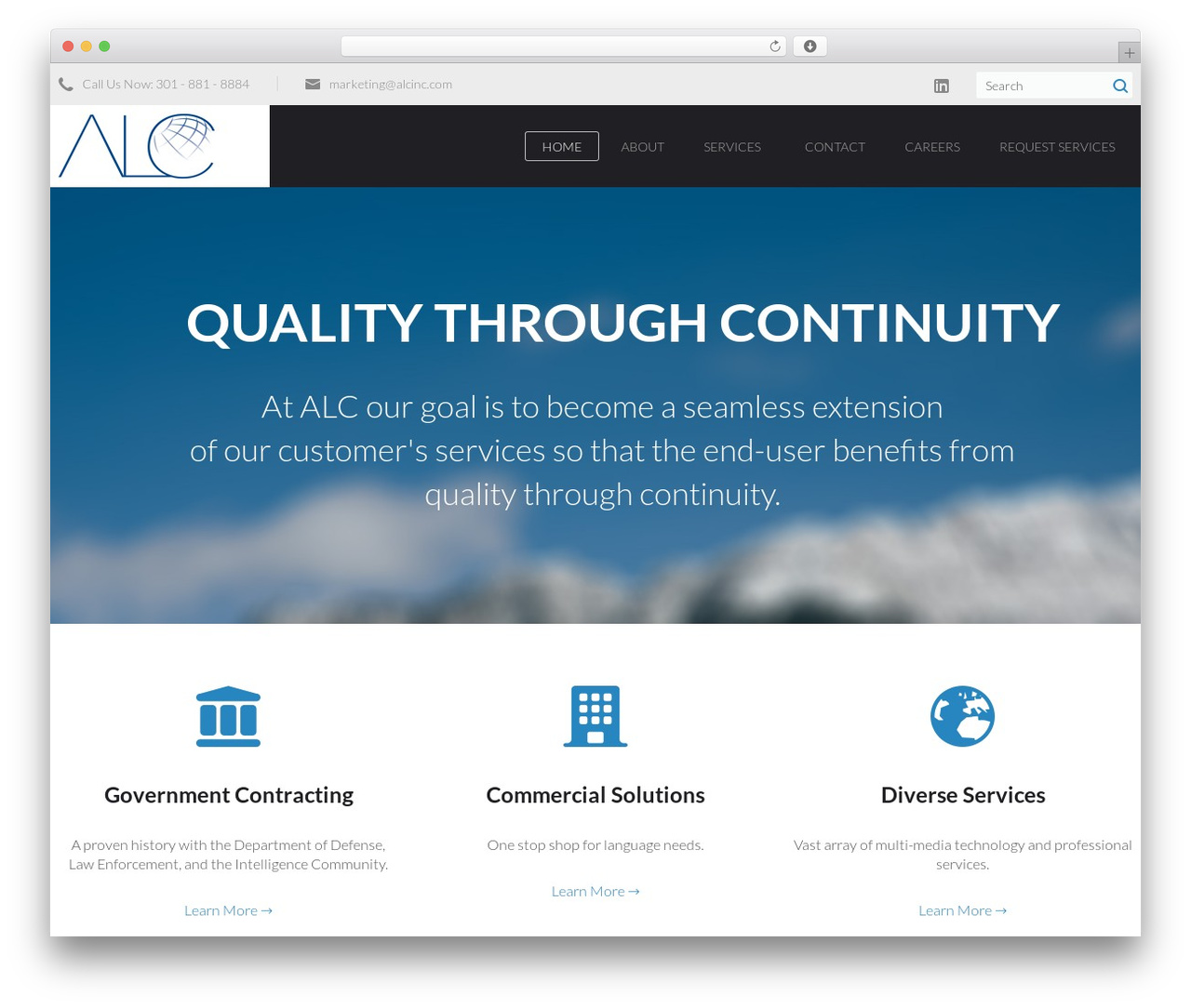 Theme WordPress Shard - alcinc.com