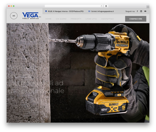 Vektor WordPress theme - vegapadova.it