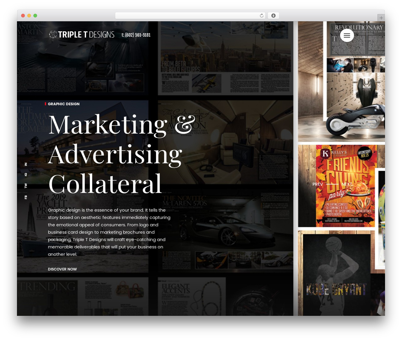 WordPress theme Anchord - tripletdesigns.com