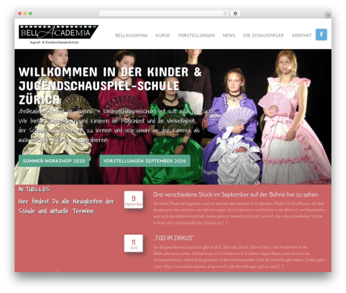 WordPress theme bellacademia Theme - bellacademia.ch
