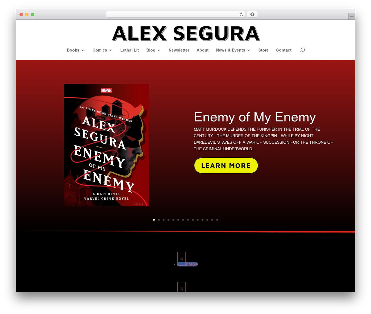 WordPress theme Divi - alexsegura.com