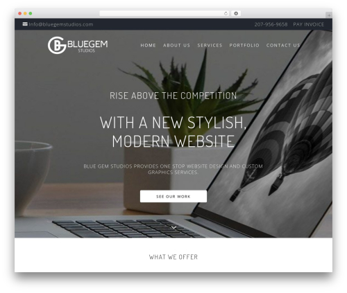 Pc google analytics WordPress plugin - bluegemstudios.com