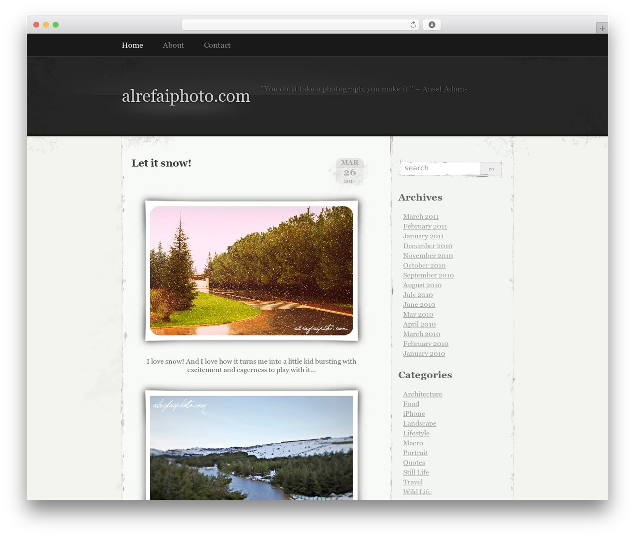 WordPress theme Elegant Grunge - alrefaiphoto.com WordPress theme Elegant Grunge - alrefaiphoto.com