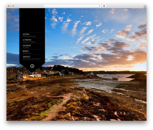 WordPress theme KingSize - abracadaweb.com