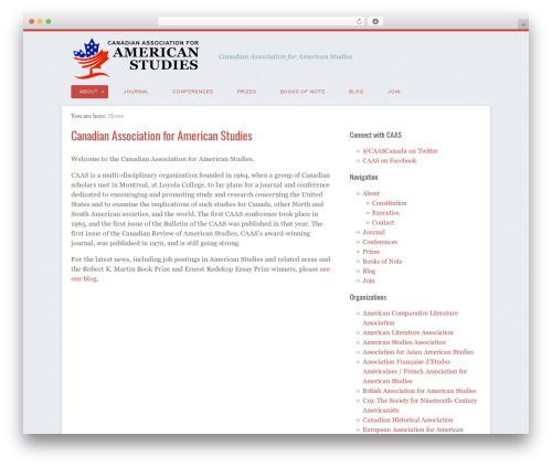 WordPress theme Path - american-studies.ca