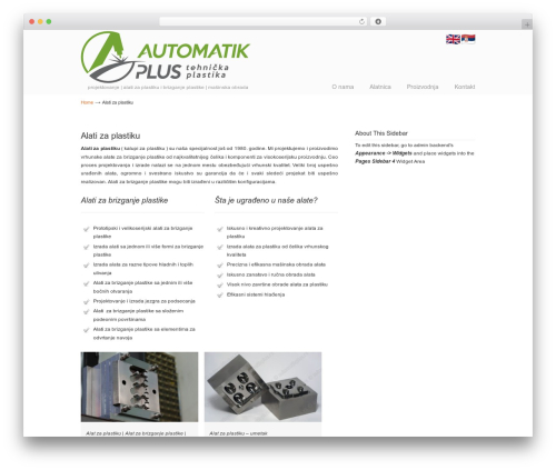 WordPress theme U-Design - automatikplus.rs/alati-za-plastiku