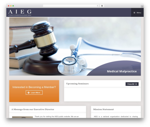 Best WordPress theme aieg.com - aieg.com