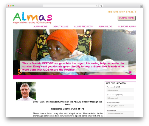 Codeinwp theme WordPress theme - almasworldwide.com