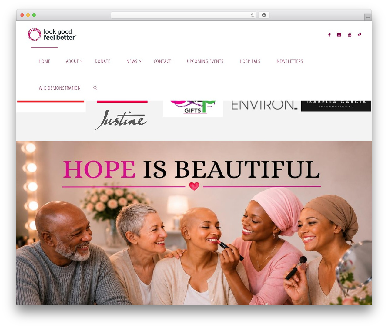 Fluida Plus WordPress theme - lgfb.co.za