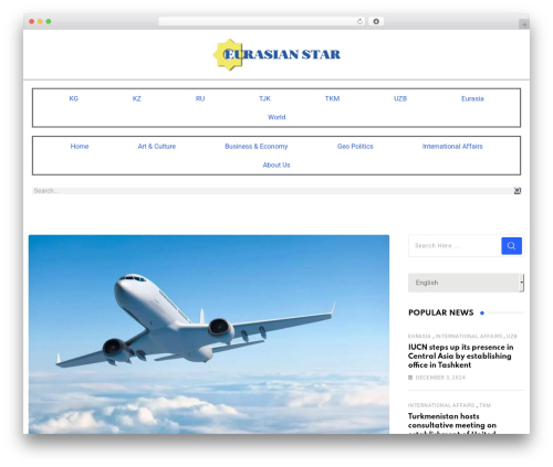 Exchange Rates (exchange-rates) free WordPress plugin - eurasianstar.com