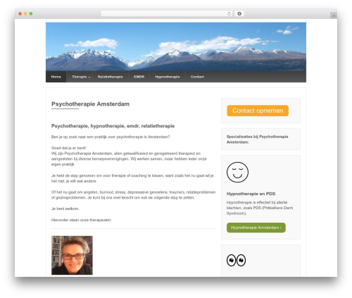 Responsive Pro WordPress theme - amsterdampsychotherapie.com