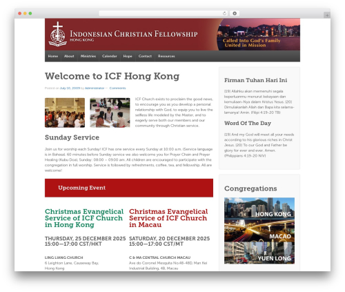 reCAPTCHA Form (recaptcha-form) free WordPress plugin - icf.org.hk