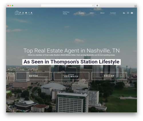 Salient theme WordPress - chrisfumiarealestate.com