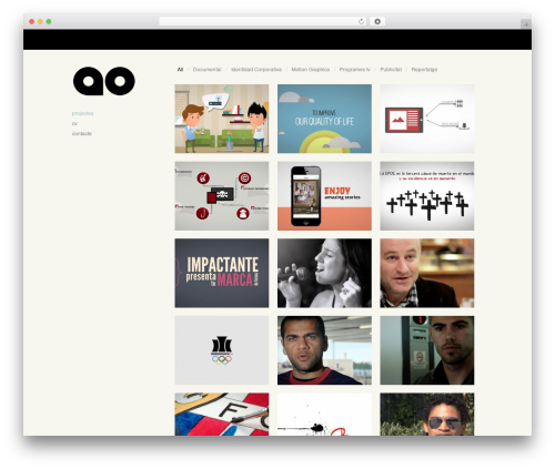 Theme WordPress Infinity - alexortola.com