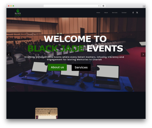 Theme WordPress AVO - blackjadeevents.com