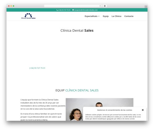 Theme WordPress Base Pro Child Theme - clinicadentalsales.com